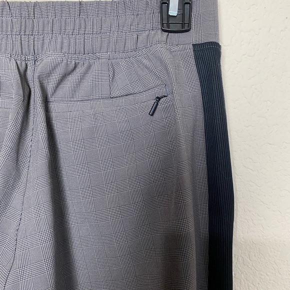 SOLDAthleta Brown Plaid Brooklyn Ankle Pull On Athleisure Activewear Pant Size 0 - Picture 8 of 15